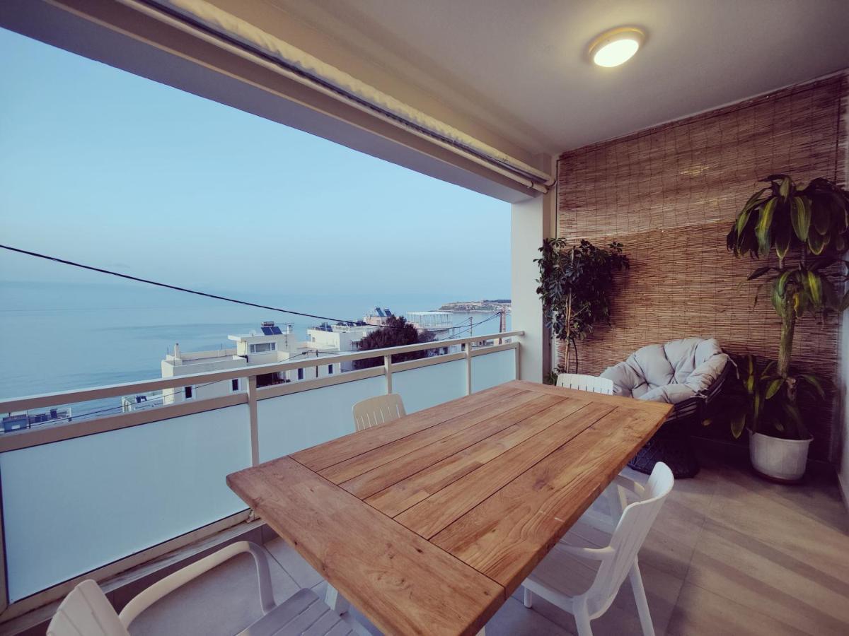 Luxury Seaview Appartment Rethymno Exteriör bild